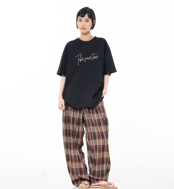 NOMINE「ロゴプリント オーバーサイズ Tシャツ｜2タイプ」|Tシャツ・カットソー|