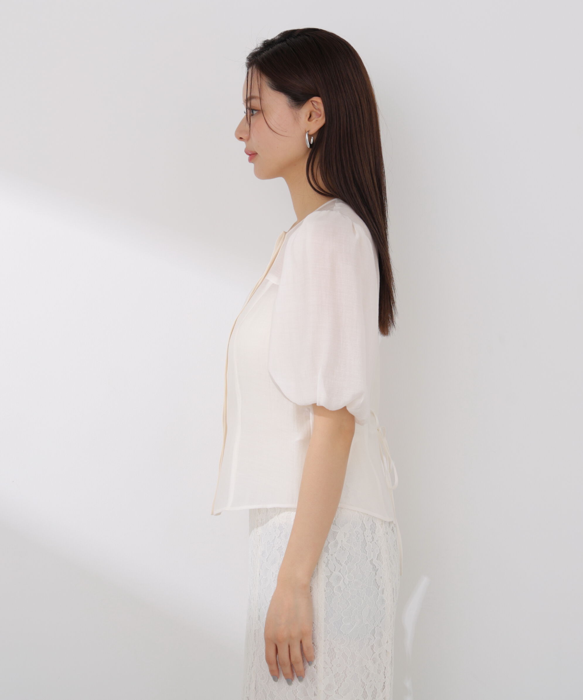PROPORTION BODY DRESSING「バルーンスリーブレディブラウス 26SS」|シャツ・ブラウス|