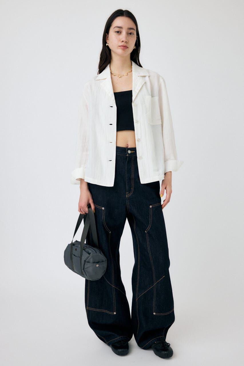 MOUSSY「SATIN シャツ」|シャツ・ブラウス|