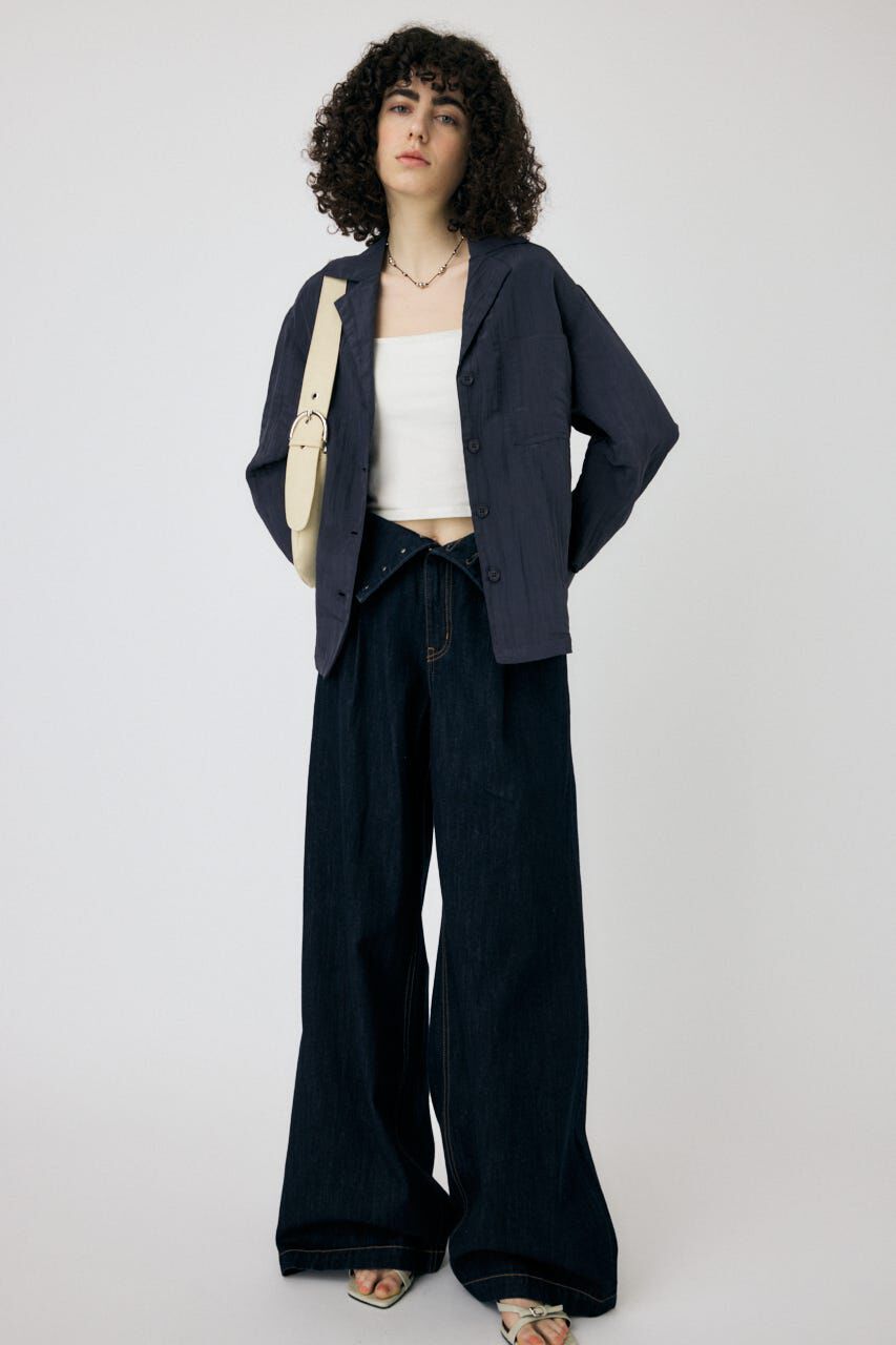 MOUSSY「SATIN シャツ」|シャツ・ブラウス|