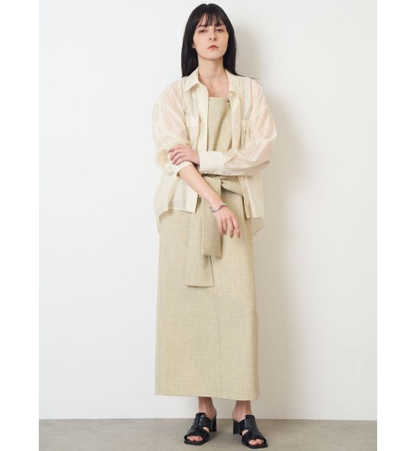 ELENDEEK「WAIST KNOT OP」|ワンピース|