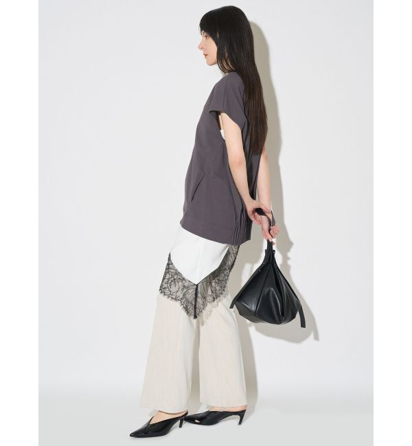 ELENDEEK「ASYMMETRY DRAPE CAMI」|キャミソール|