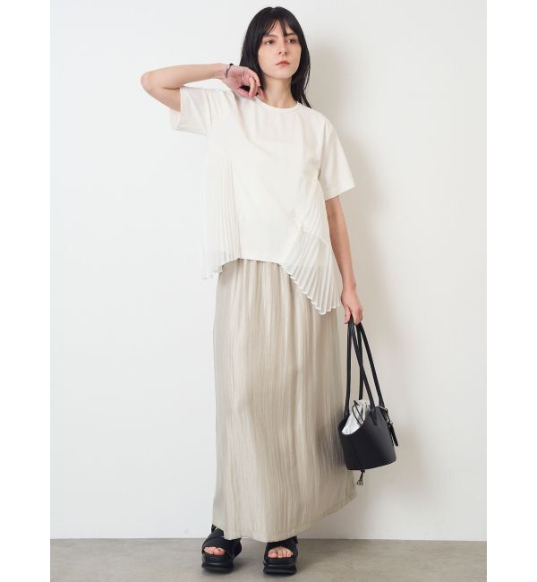 ELENDEEK「PLEAT DOCKING CS」|Tシャツ・カットソー|