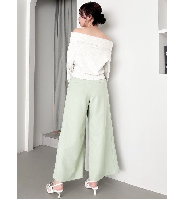 dazzlin「ハイウエストワイドパンツ」|その他|