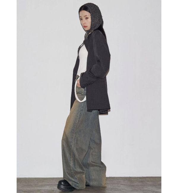 EMODA「【VEQUM】RIM WIDE JEANS」|デニム|