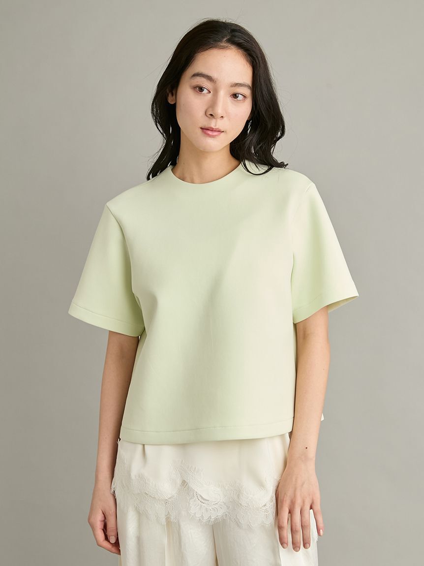 Mila Owen「【WEB限定カラー】キャミレイヤードダンボールＴシャツ」|Tシャツ・カットソー|LIME
