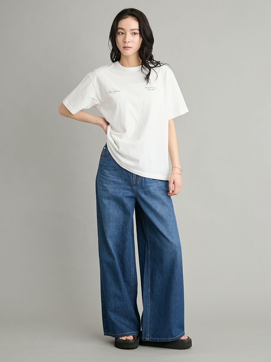 Mila Owen「TENNIS CLUBグラフィックＴシャツ」|Tシャツ・カットソー|