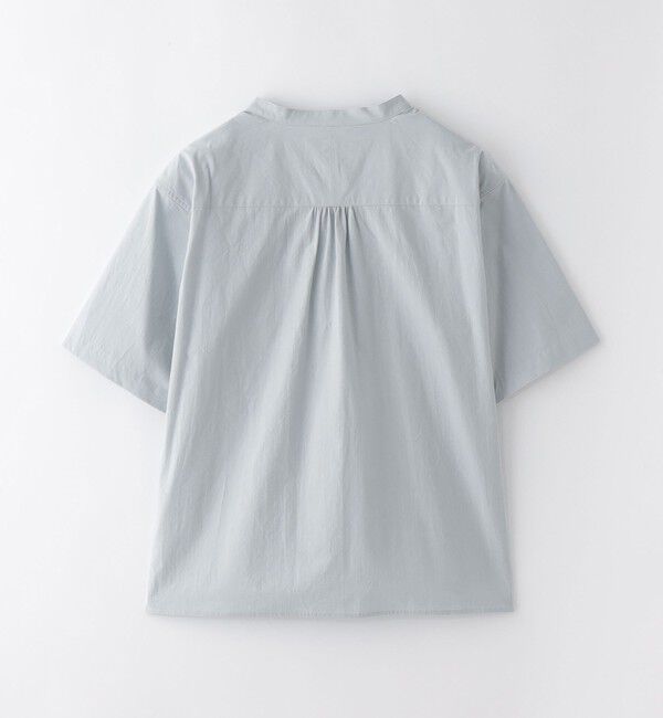MACKINTOSH PHILOSOPHY「GREY LABEL バンドカラーショートスリーブシャツ」|シャツ・ブラウス|