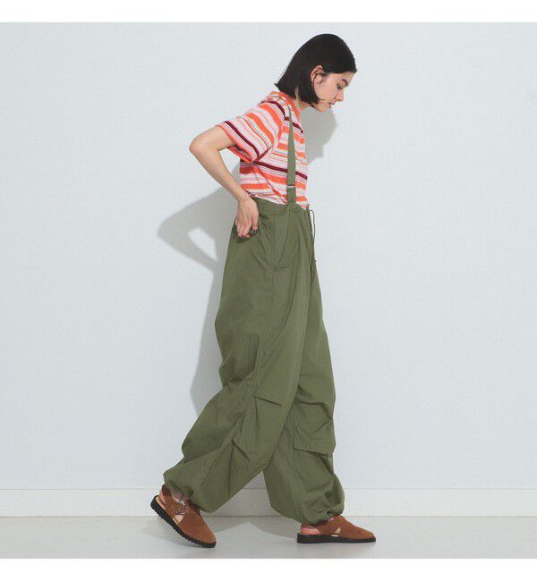 BEAMSBOY「BEAMS BOY / US ARMY オーバー パンツ」|オールインワン|OLIVE