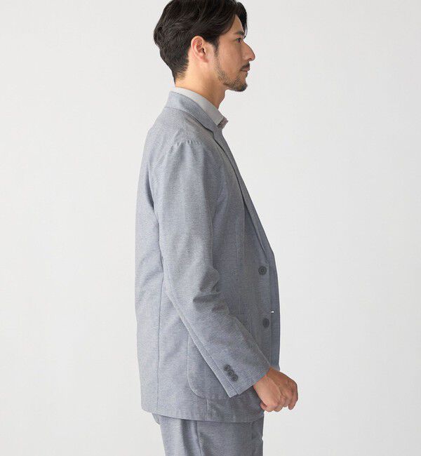 SHIPS「SHIPS:〈手洗い可能/吸水速乾〉ライトウェイト TEXBRID(R) ジャケット(セットアップ対応)」|テーラードジャケット|