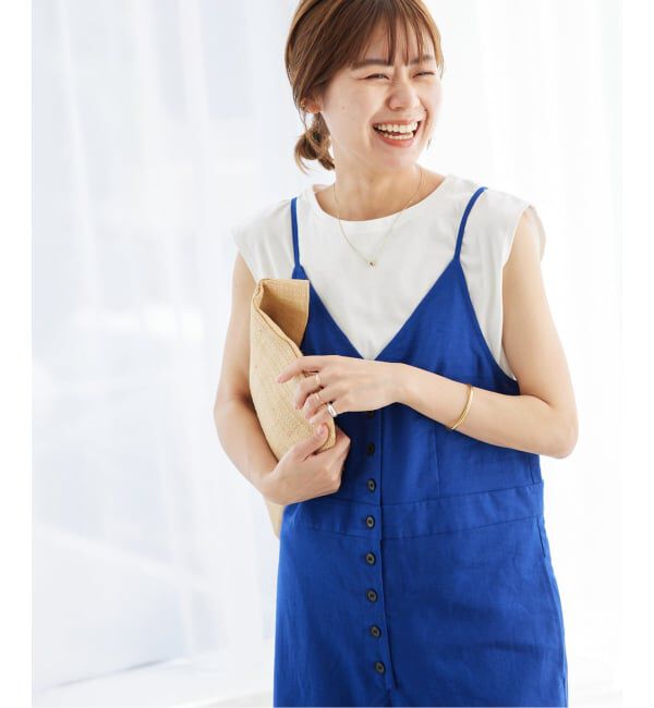 JOURNAL STANDARD relume「《WEB限定追加予約2 / 2枚セット》手洗い可 / タンクトップ付きキャミサロペット」|オールインワン|