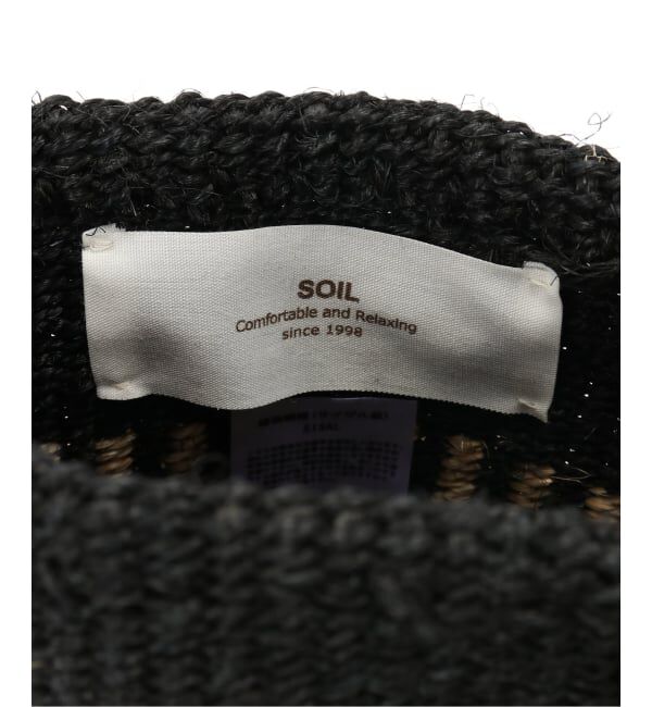 journal standard luxe「【SOIL】STRIPE SISAL ONE HANDLE BAG」|かごバッグ|