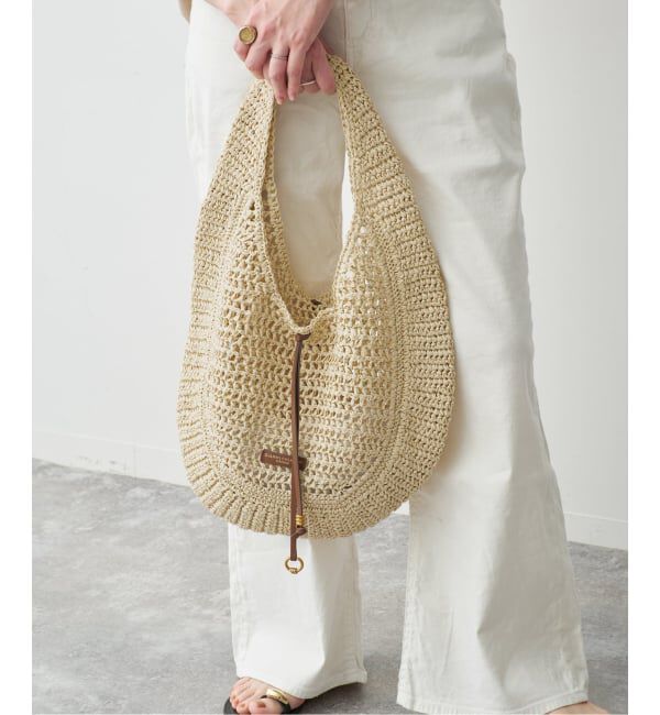 Spick and Span「GIANNI CHIARINI / ジャンニ キアリーニ  NEFELI」|ハンドバッグ|ベージュ