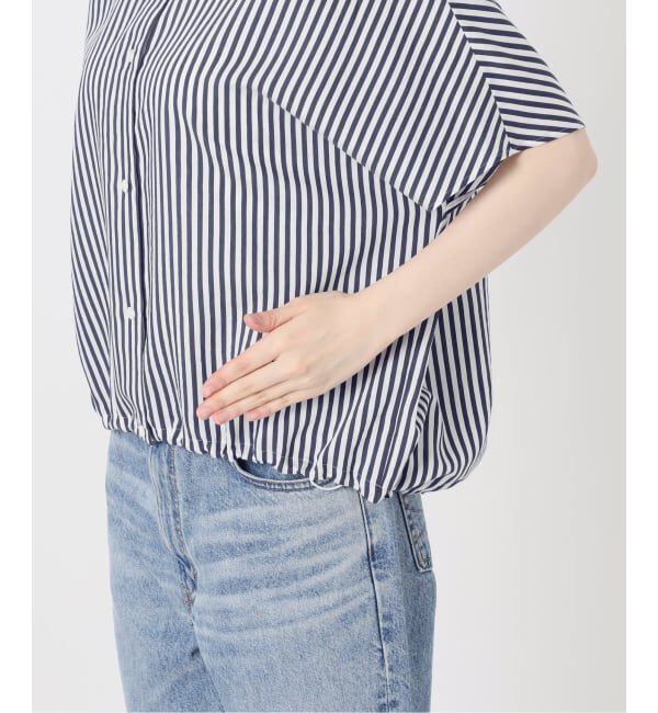 Spick and Span「エアリーストライプドルマンシャツ」|シャツ・ブラウス|