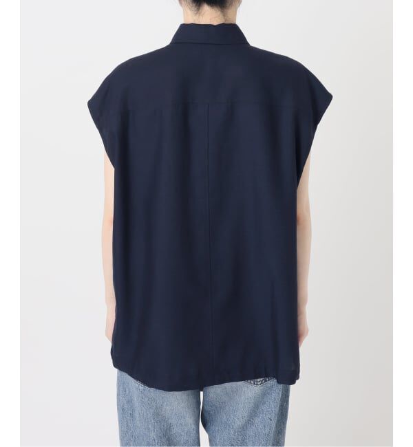 Spick and Span「《追加》ソフトブロードフレンチヘムギャザーシャツ」|シャツ・ブラウス|