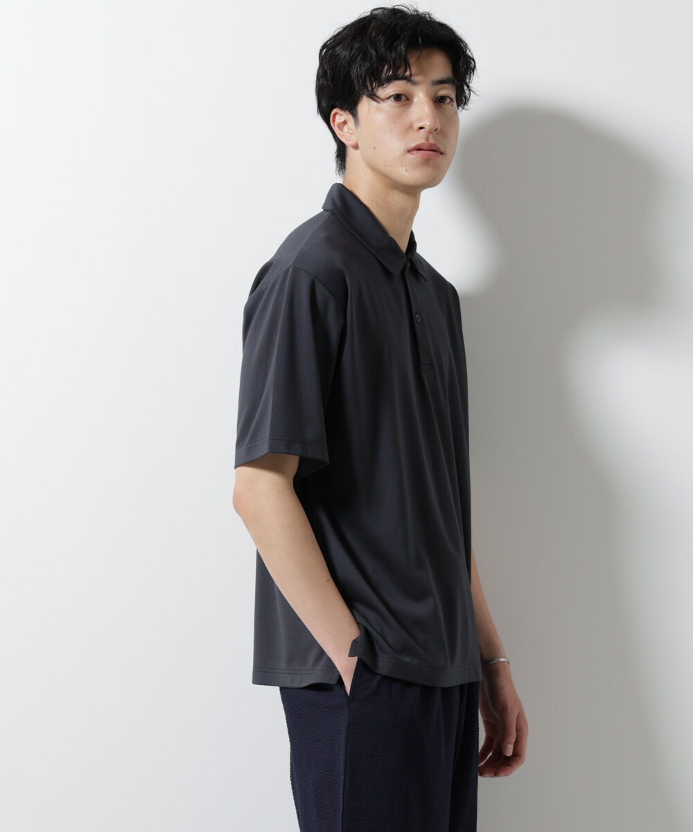 nano･universe「ポンチポロシャツ半袖」|Tシャツ・カットソー|スミクロ1