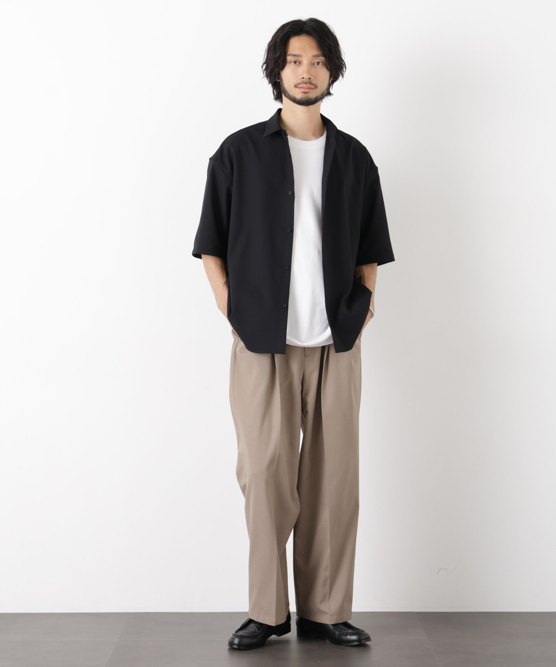 NANO universe「｢OtoNANO｣ 大人のﾜｲﾄﾞﾊﾟﾝﾂ Reflax(R) ﾄﾞﾗｲｵｯｸｽ/吸水速乾(ｾ 」|チノ|
