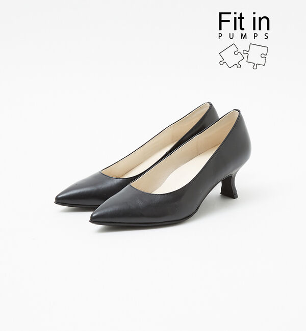 AU BANNISTER「【Fit in PUMPS】プレーンパンプス」|パンプス|ブラック