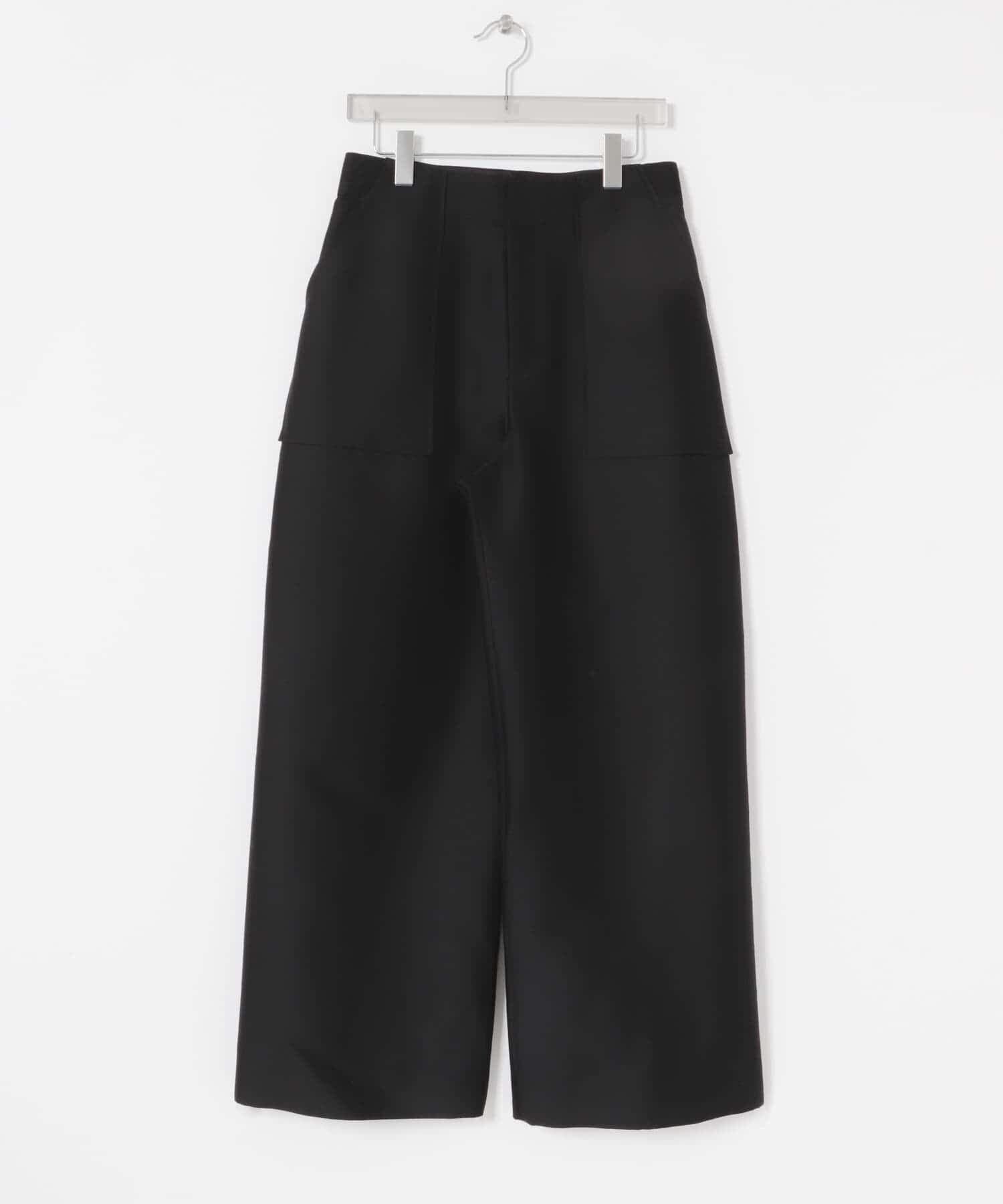 URBAN RESEARCH「new basic　WOOL SILK WIDE PANTS」|その他|ブラック