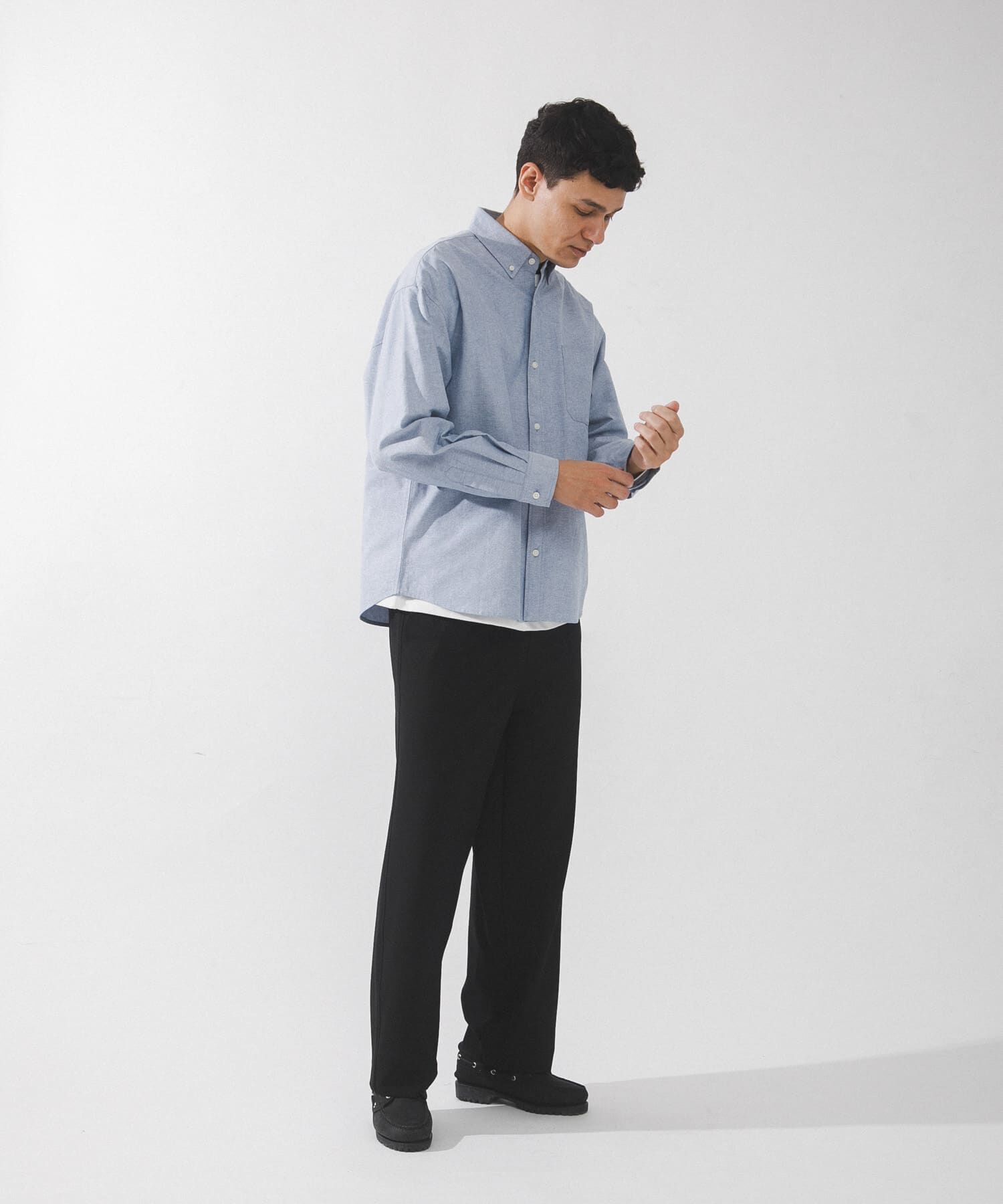 Sonny Label 「抗菌オックスボタンダウンオーバーシャツ」|シャツ・ブラウス|