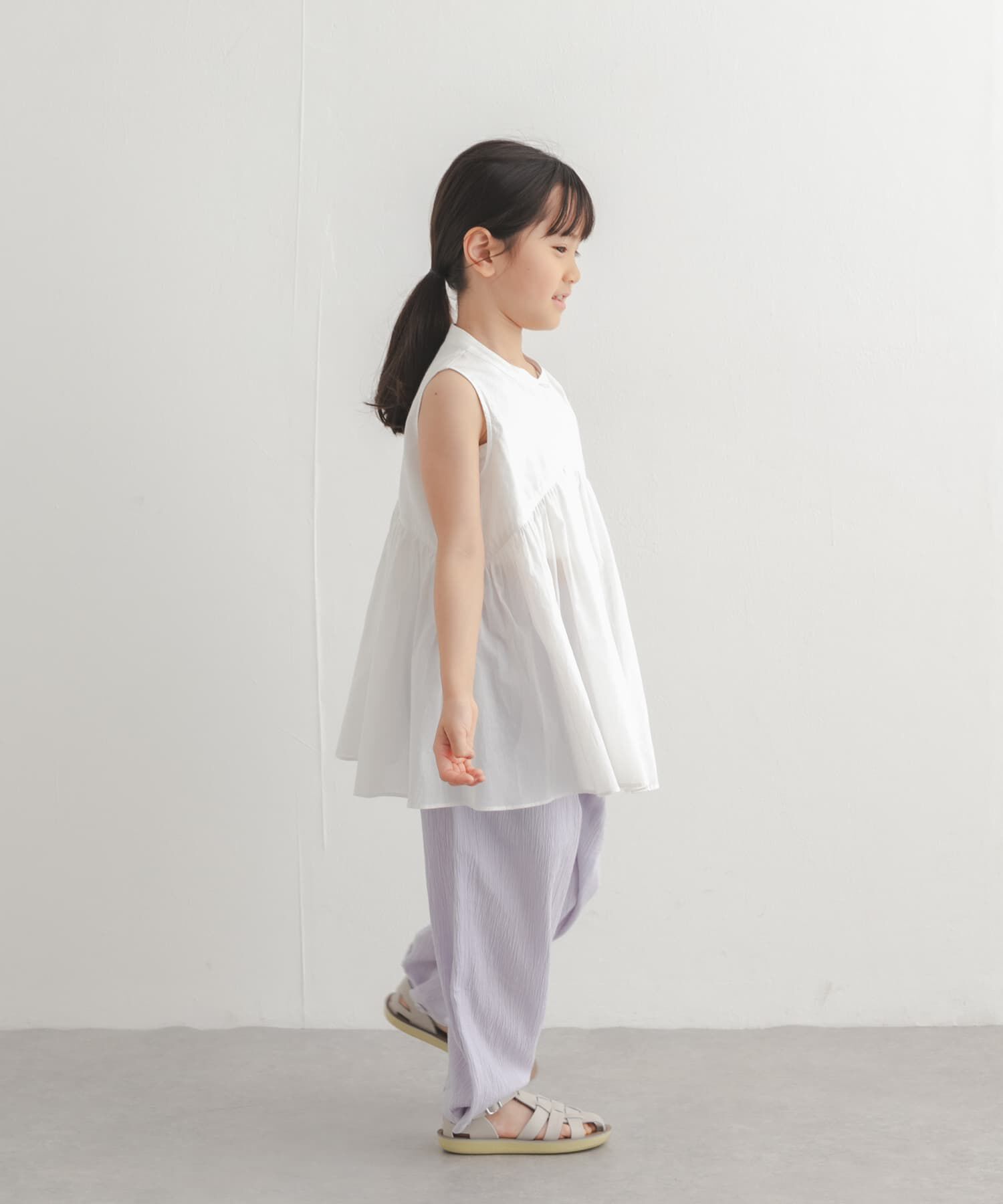 URBAN RESEARCH DOORS「『親子リンク』コットンボイル切替ブラウス(KIDS)」|その他|