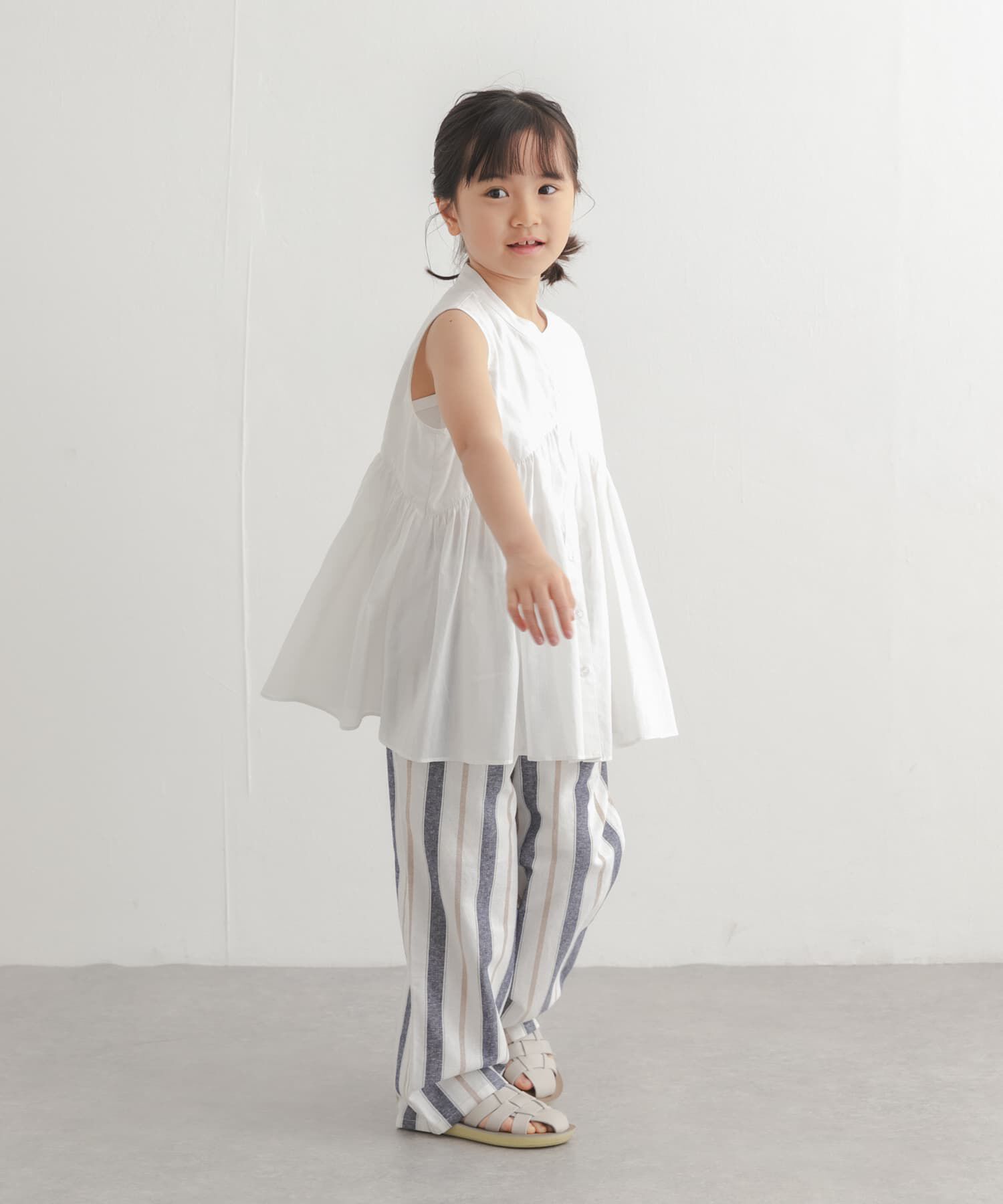 URBAN RESEARCH DOORS「『親子リンク』コットンボイル切替ブラウス(KIDS)」|その他|