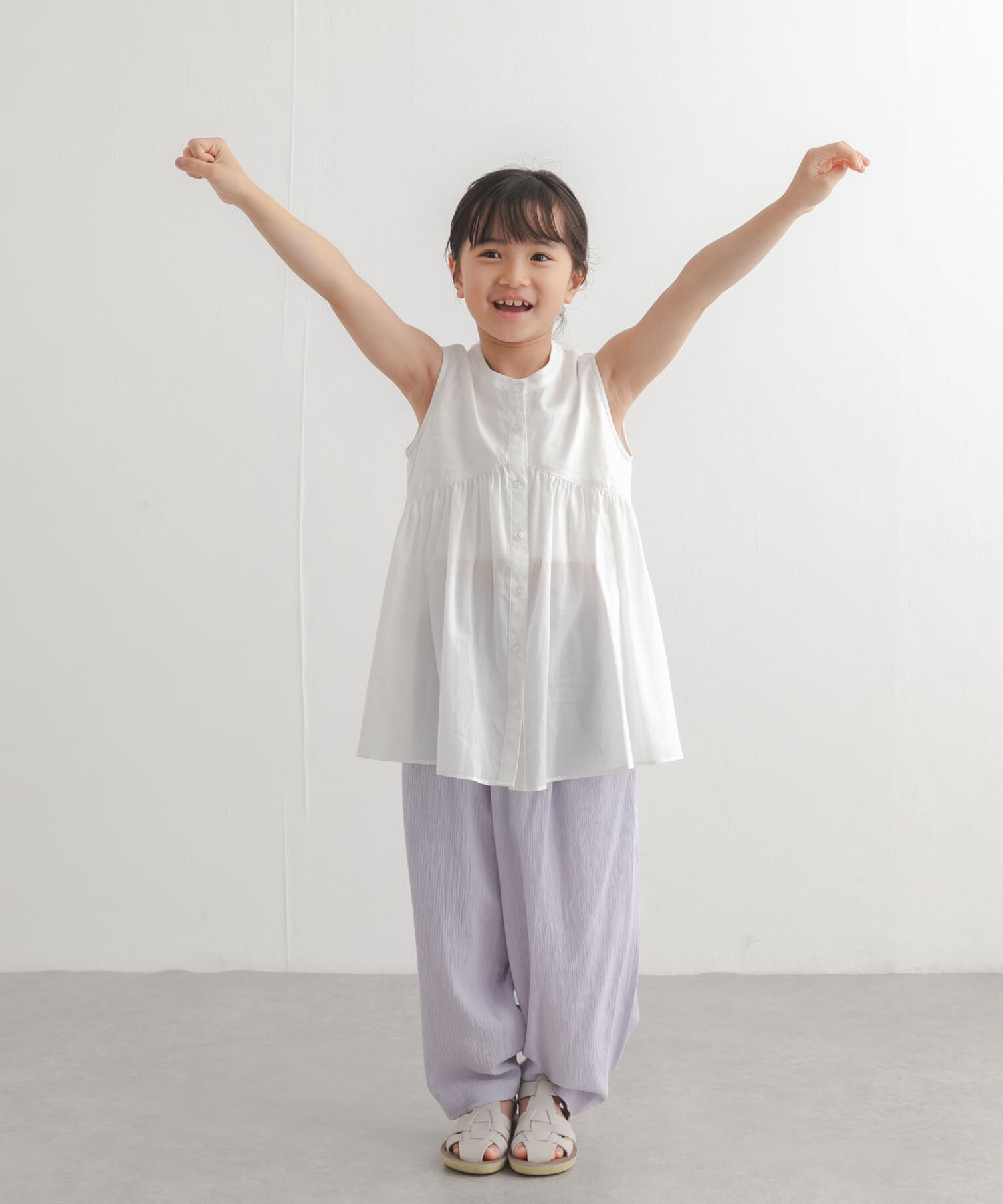 URBAN RESEARCH DOORS「『親子リンク』コットンボイル切替ブラウス(KIDS)」|その他|