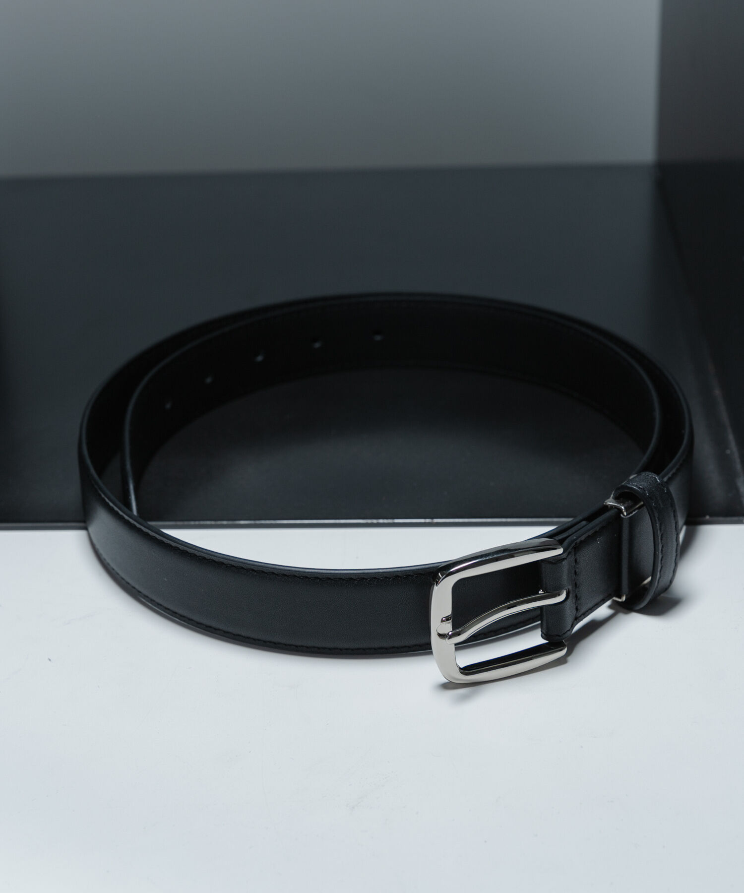 SENSE OF PLACE by URBAN RESEARCH「FLプレーンベルト30mm」|ベルト|ブラック