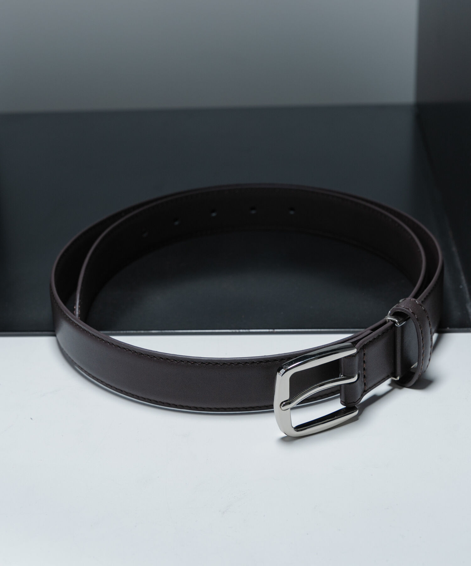 SENSE OF PLACE by URBAN RESEARCH「FLプレーンベルト30mm」|ベルト|ブラウン