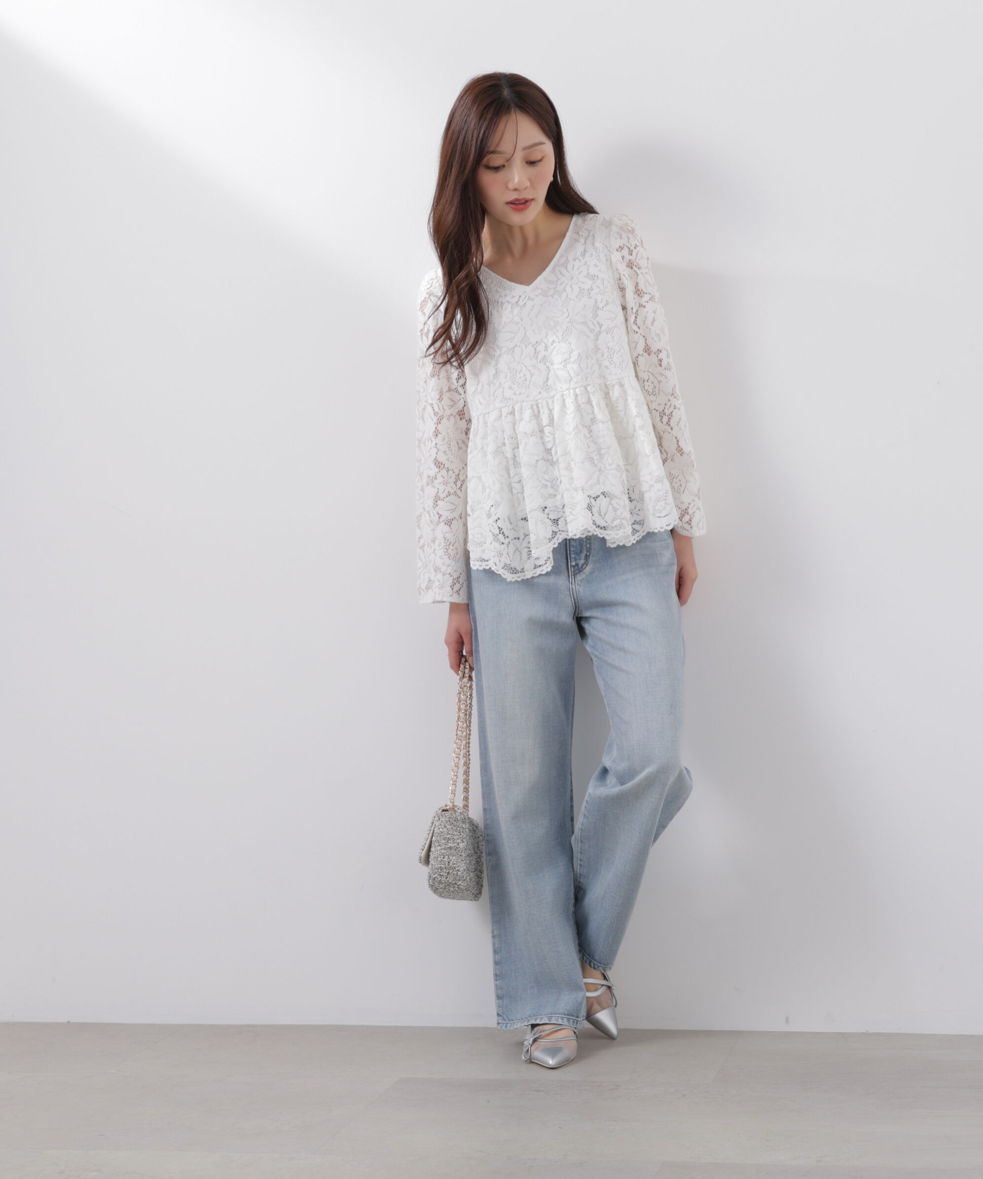PROPORTION BODY DRESSING「〈a/mie〉テンセルストレートデニムパンツ　26SS」|その他|