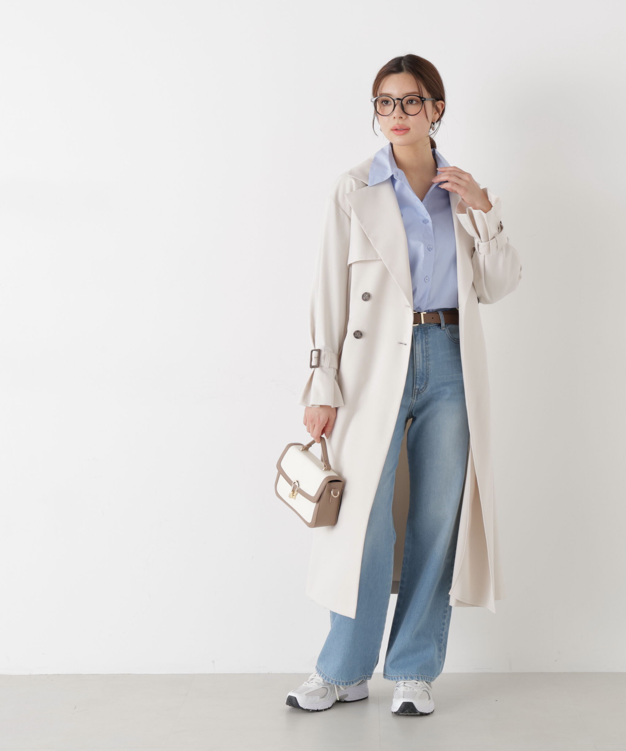 PROPORTION BODY DRESSING「〈a/mie〉テンセルストレートデニムパンツ　26SS」|その他|