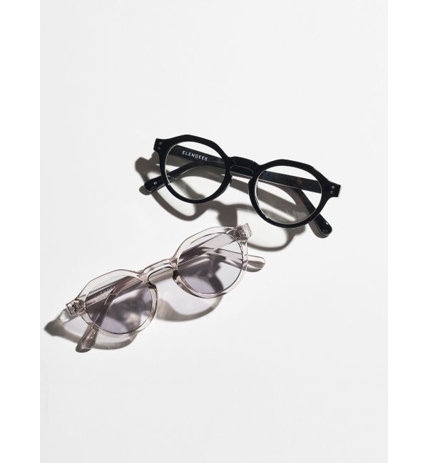 ELENDEEK「CROWN PANTO SUNGLASSES」|サングラス|ブラック