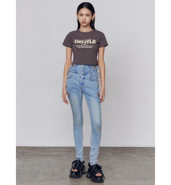 EMODA「ジェントルプリントTシャツ」|Tシャツ・カットソー|