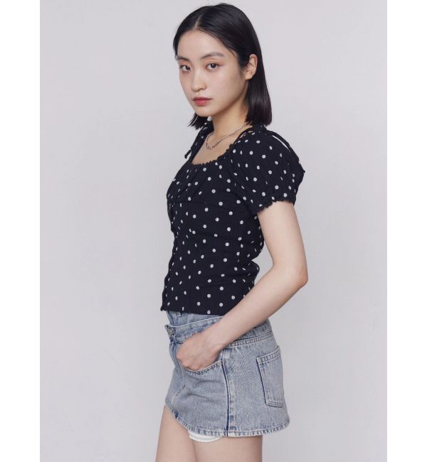 EMODA「カットオフショルダートップス」|Tシャツ・カットソー|