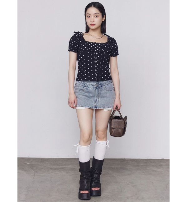 EMODA「カットオフショルダートップス」|Tシャツ・カットソー|