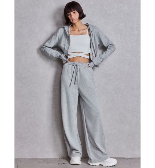 GYDA「GG chain glitter print straightパンツ」|その他|