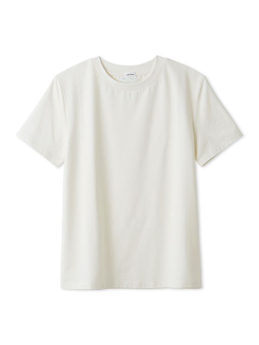 Mila Owen「【接触冷感】【冷感持続】ICEDFABRICコンパクトＴシャツ」|Tシャツ・カットソー|WHT