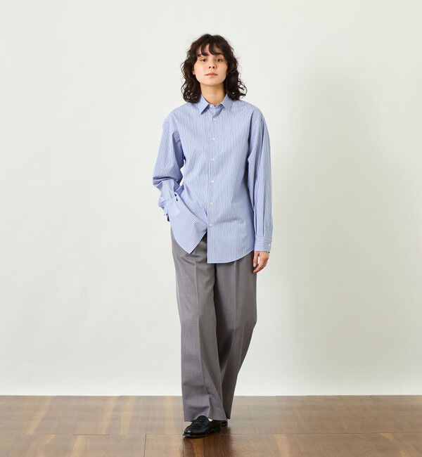 MACKINTOSH PHILOSOPHY「GREY LABEL 2プリーツワイドスラックス」|スラックス|