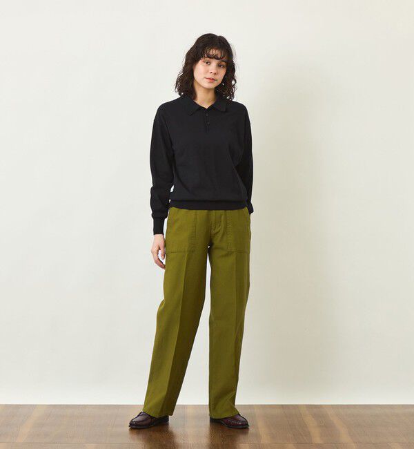 MACKINTOSH PHILOSOPHY「GREY LABEL ラインニットポロ」|ニット・セーター|