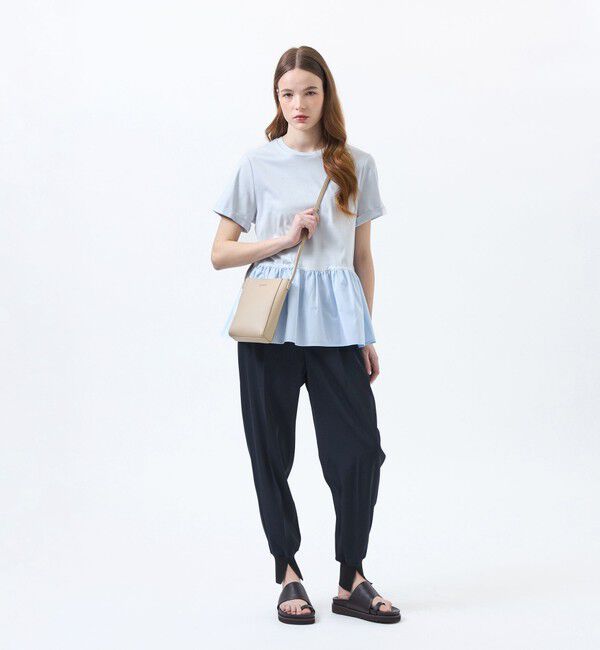 MACKINTOSH PHILOSOPHY「ペプラムコンビカットソー」|Tシャツ・カットソー|