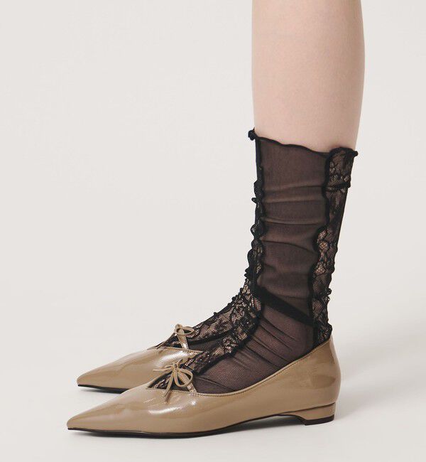 ODETTE E ODILE「＜SY＞レース ファッション ソックス」|ソックス|