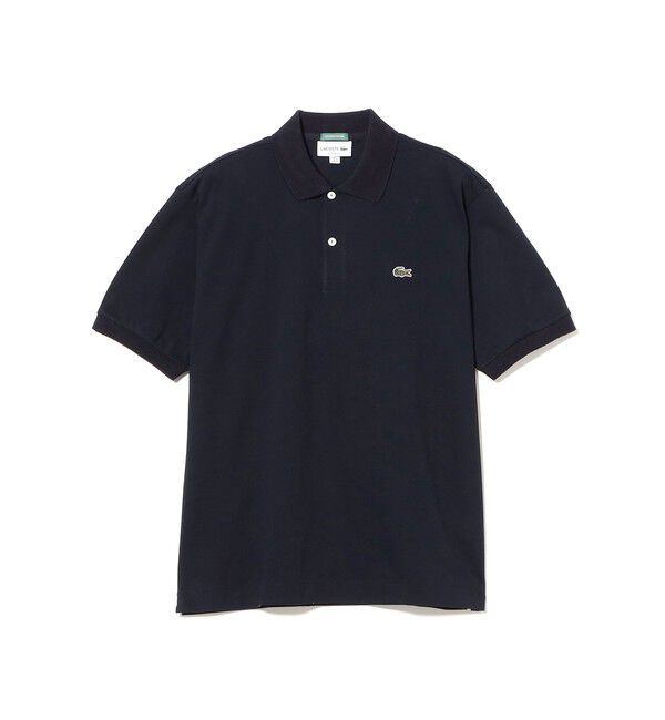 BEAMS「BEAMS｜【別注】LACOSTE / ヘビーカノコ ポロシャツ｜50周年 別注アイテム｜ヘビーカノコ素材｜水洗い可」|ポロシャツ|