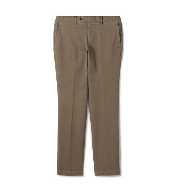 TOMORROWLAND MENS「コットンポリウレタン イージースラックス SONDRIO」|スラックス|43 ベージュ
