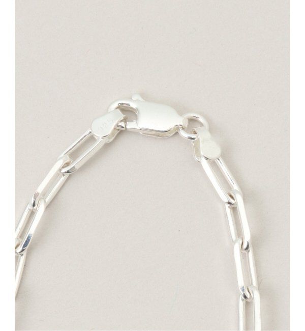  「【blancle/ ブランクレ】SV・ Long oval chain necklace」|ネックレス|