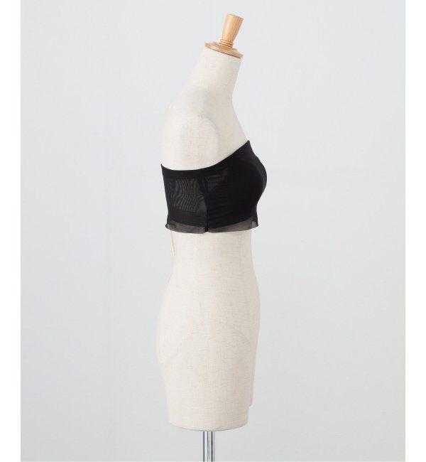 IENA LA BOUCLE「NICENICE MOMENT/ナイスナイスモーメント MESH TUBE トップ NNM03-2403-101」|インナー|