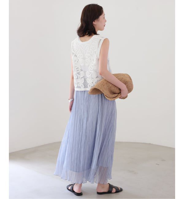 SLOBE IENA「+81BRANCA/ハチイチブランカ SLOBE別注 レースベスト」|ベスト・ジレ|