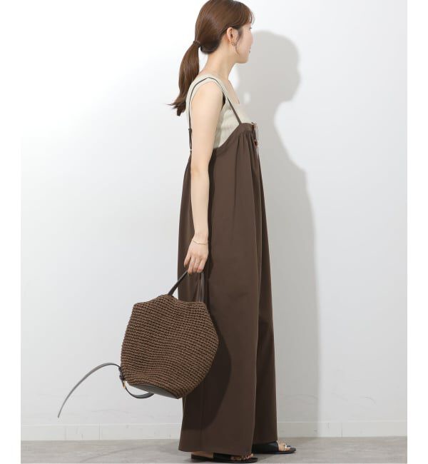 JOURNAL STANDARD relume「ジャージーギャザーサロペット」|オールインワン|