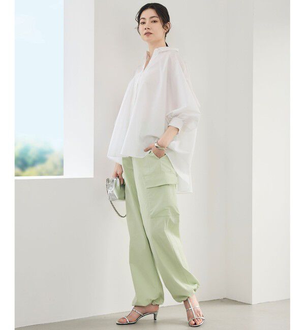 自由区「【SHIHOさん着用】ハイカウントカーゴ パンツ」|カーゴ|