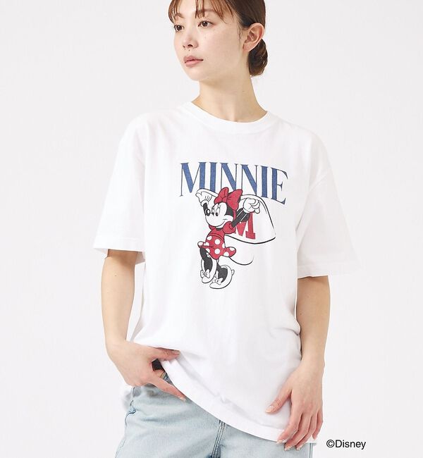 Rouge vif「【GOOD ROCK SPEED/グッドロックスピード】ミニー/マントTシャツ/」|Tシャツ・カットソー|ホワイト