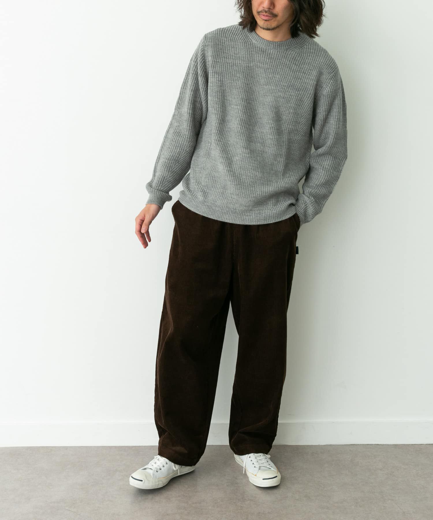 Sonny Label 「ウォッシャブルウール混クルーネックニット」|ニット・セーター|